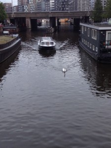 canal boat amsterdam